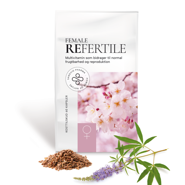 REFERTILE (W) bidrager til frugtbarhed og reproduktion til kvinder.